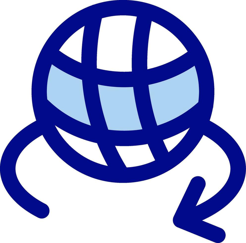 3d rotate 1 Line Filled Icon vector