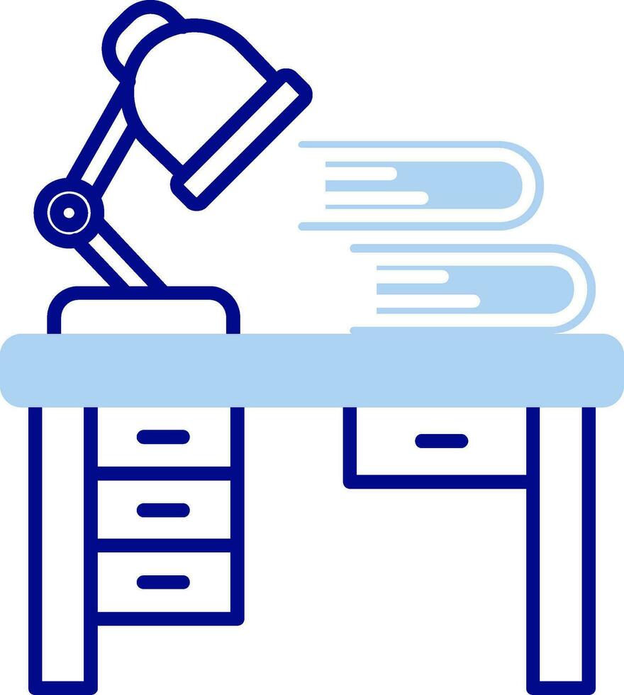 Workspace Line Filled Icon vector
