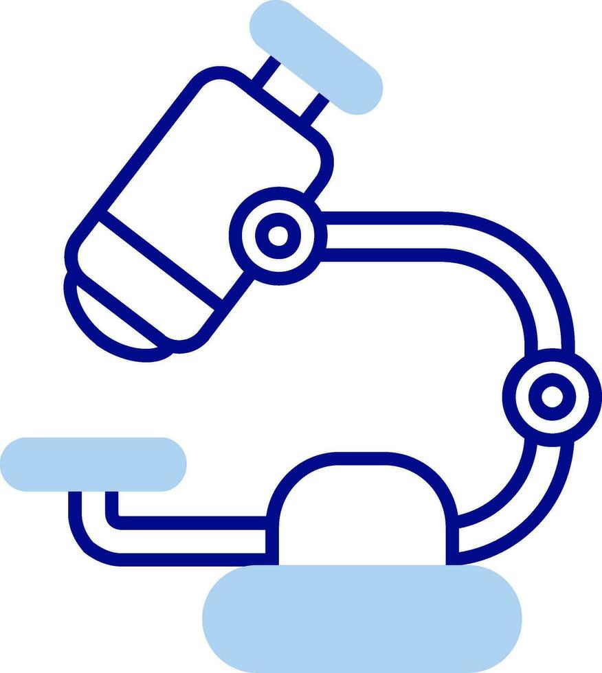 Microscope Line Filled Icon vector