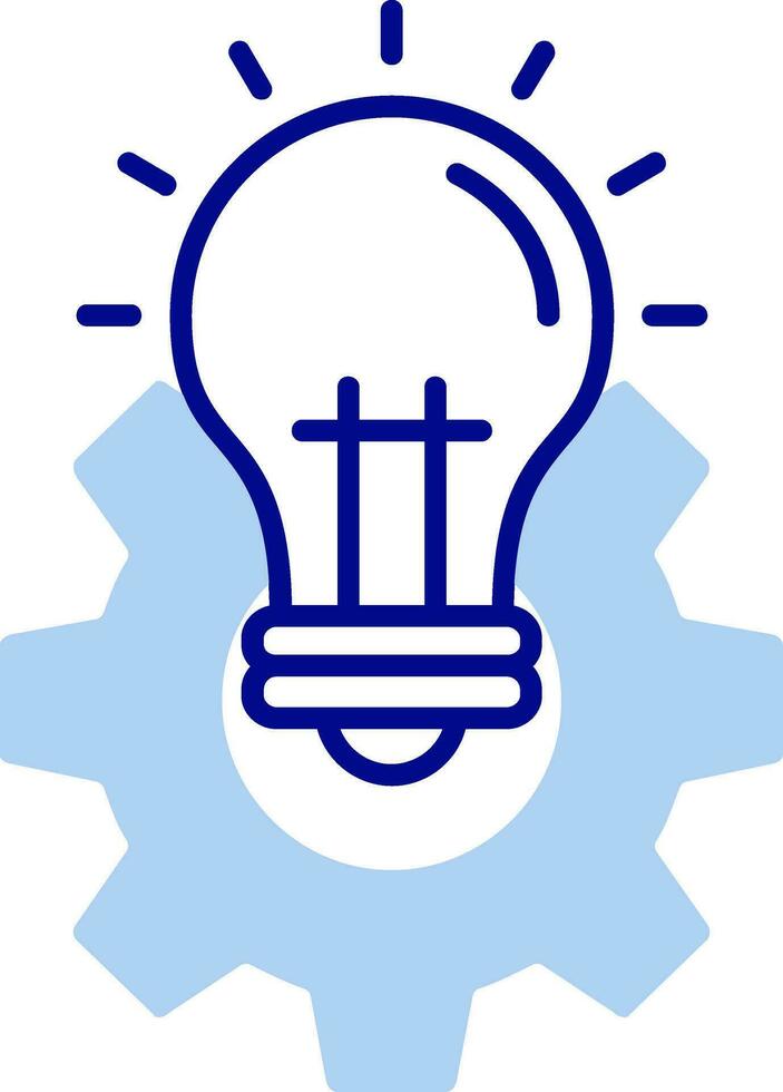 Idea Line Filled Icon vector