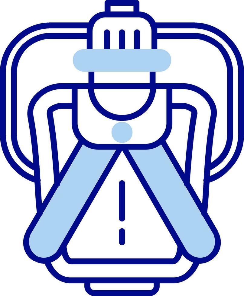 Canteen Line Filled Icon vector