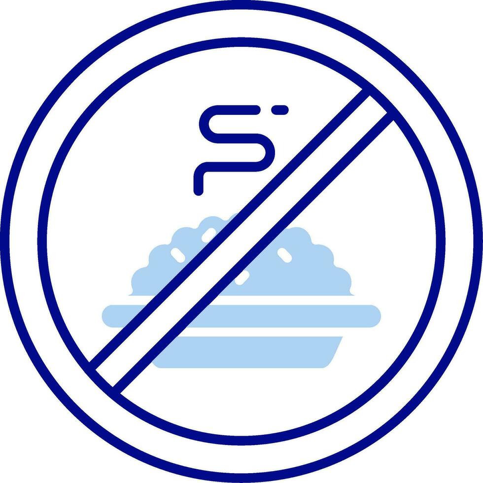 Fasting Line Filled Icon vector