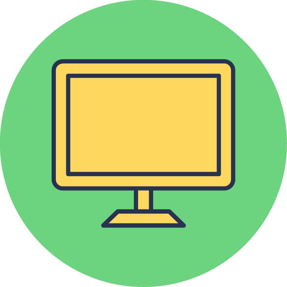 Lcd Vector Icon