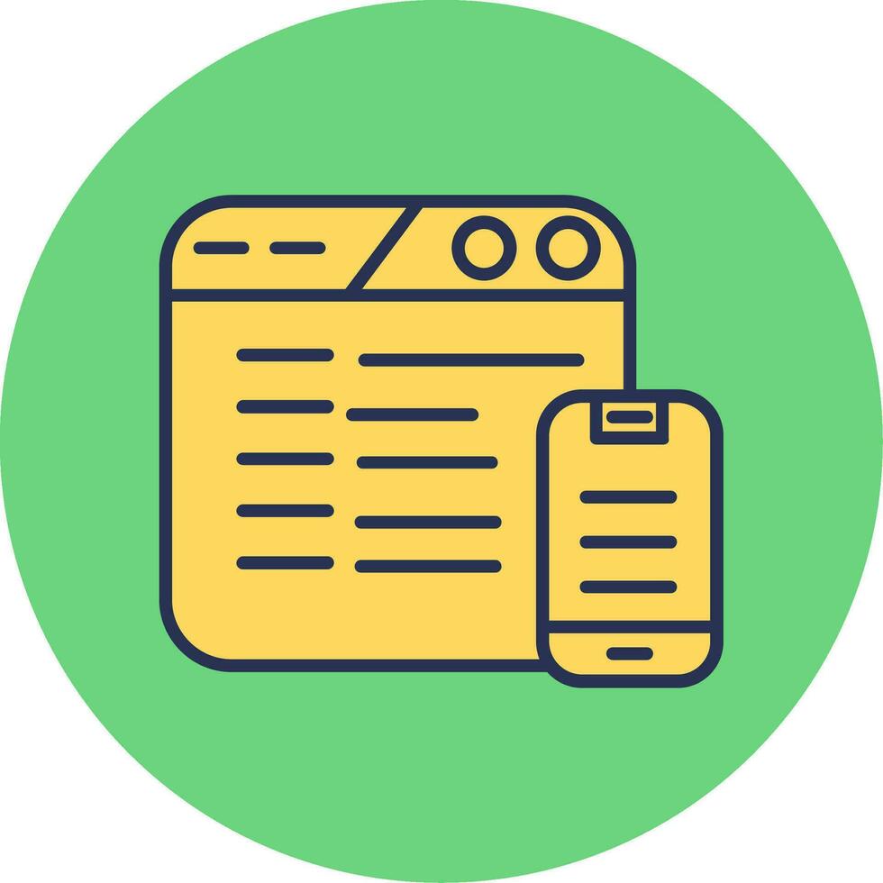 Responsive Vector Icon