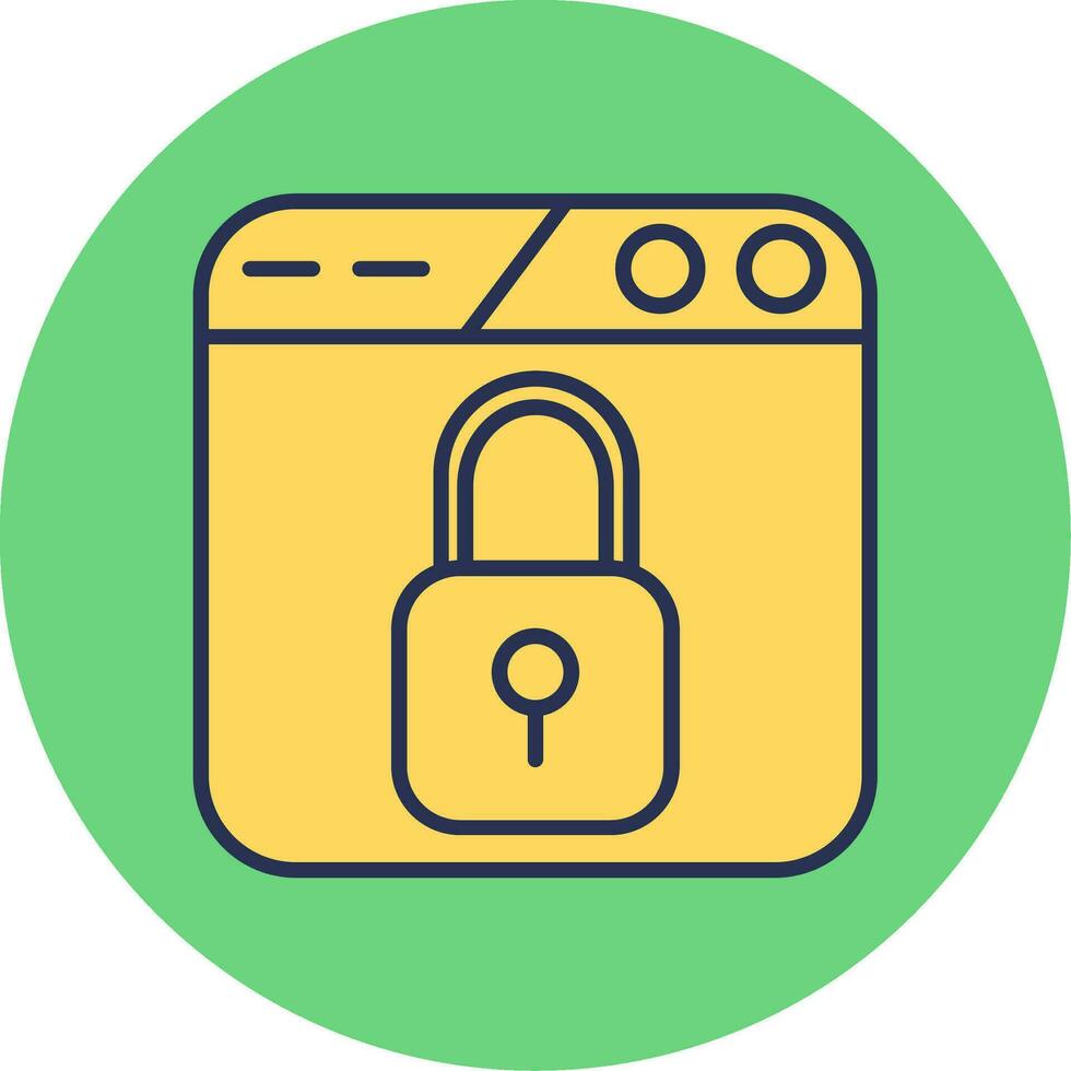 icono de vector de seguridad