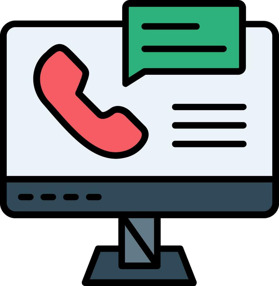 Call Center Vector Icon