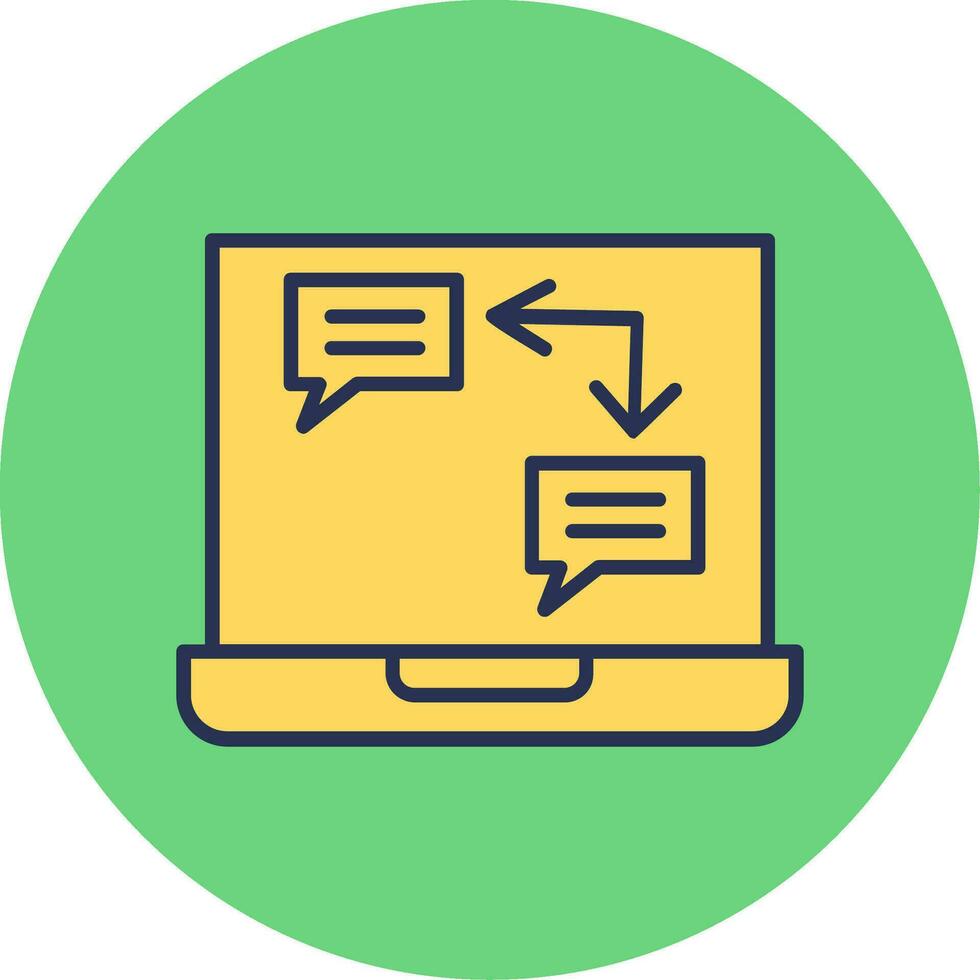 Send Message Vector Icon