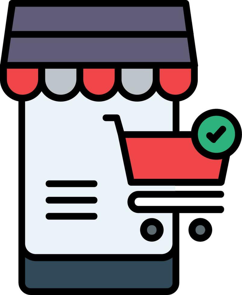 Online Store Vector Icon