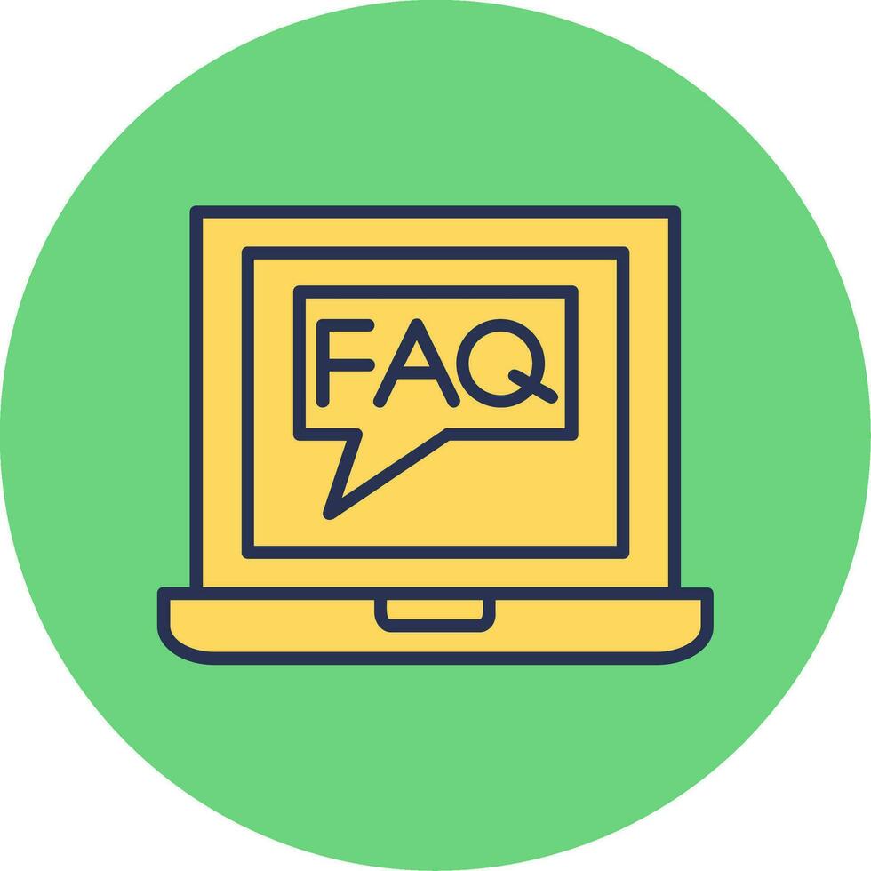 Faq Vector Icon