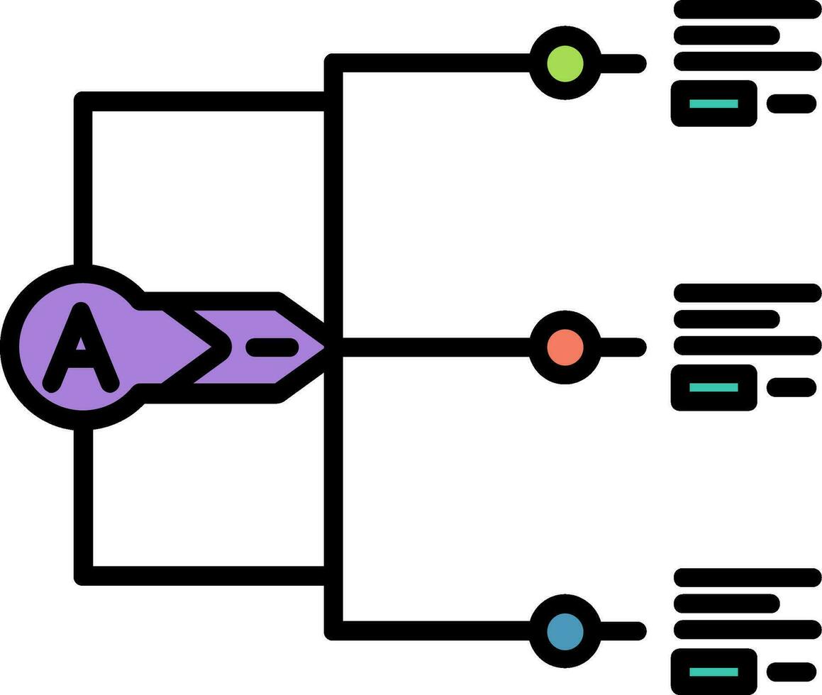 icono de vector de relación