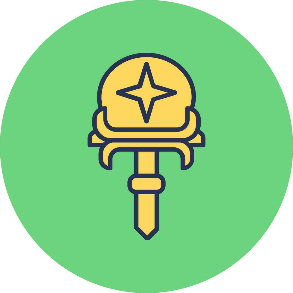 Sceptre Vector Icon
