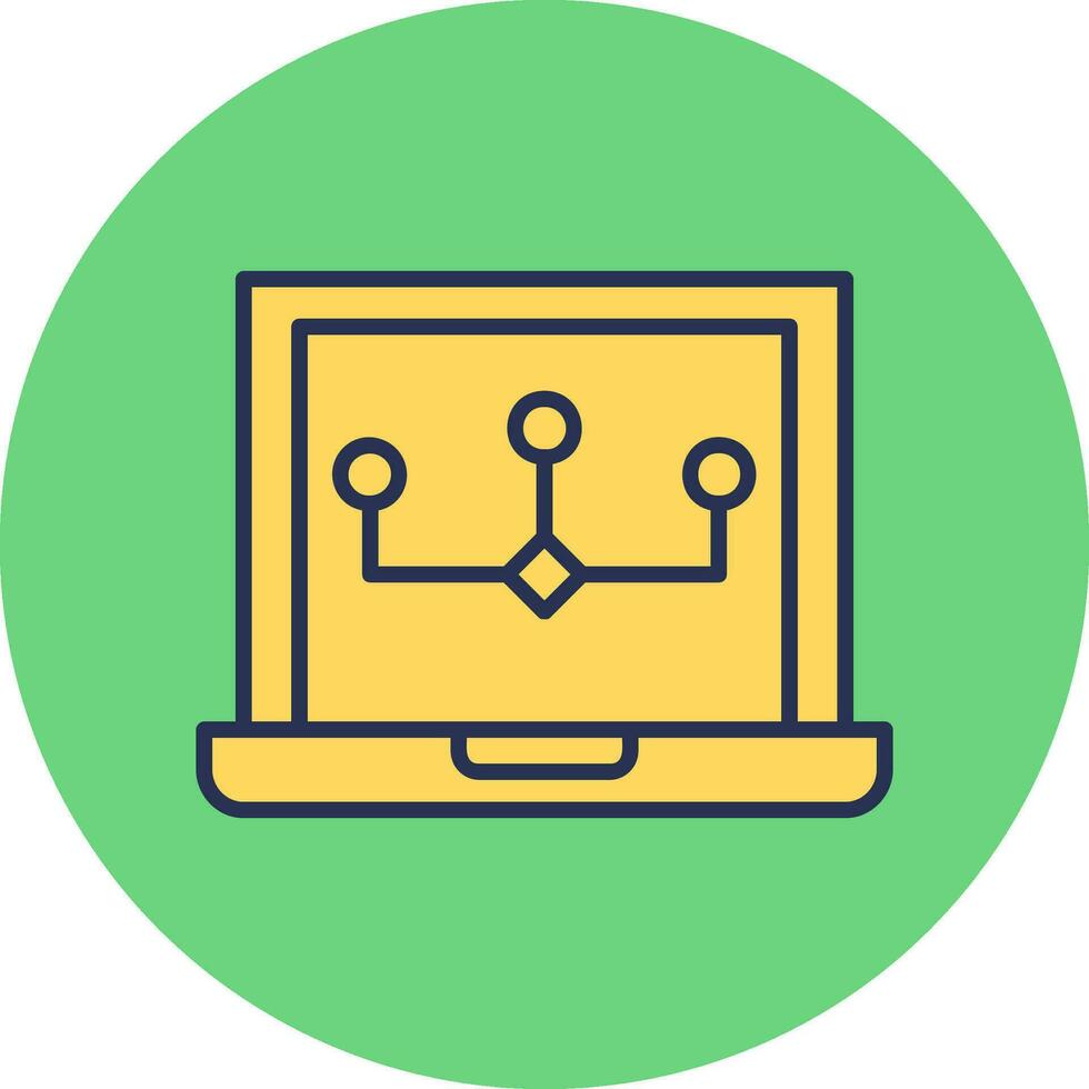 Data Modeling Vector Icon