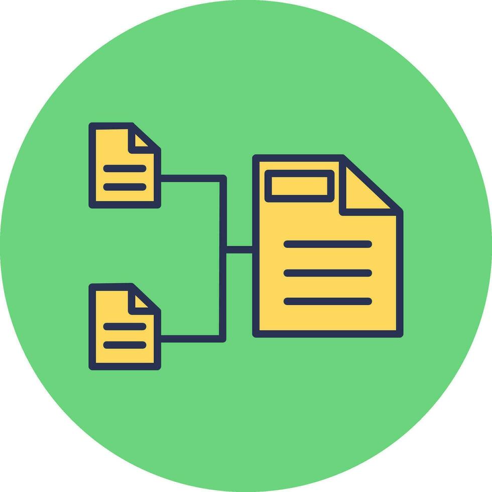 Data Model Vector Icon