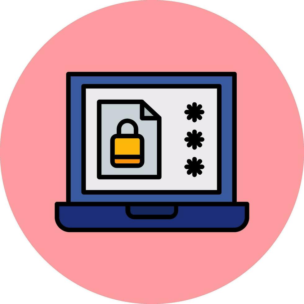 File Protection Vector Icon