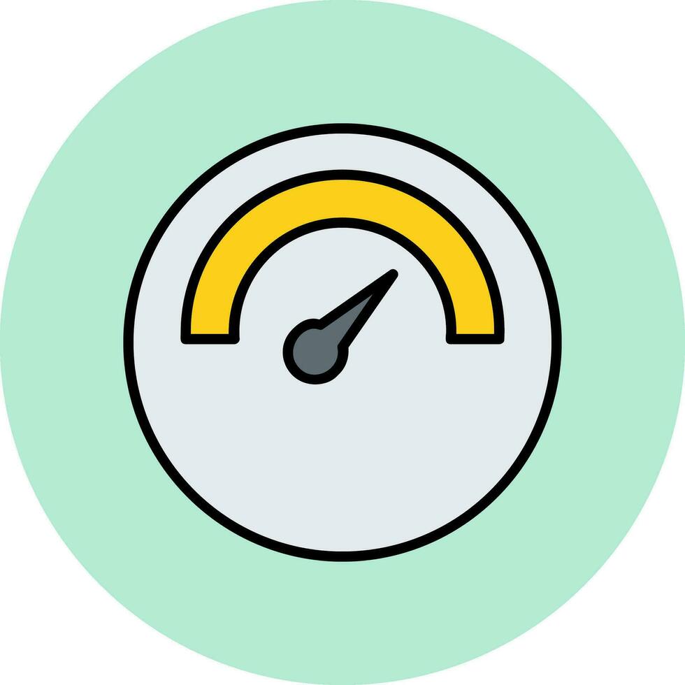 Speed meter Vector Icon
