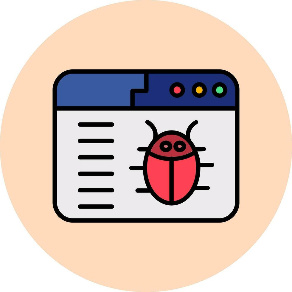 Bug Vector Icon