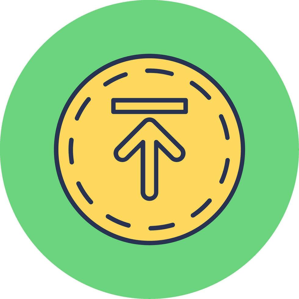 Up Arrow Upload Vector Icon
