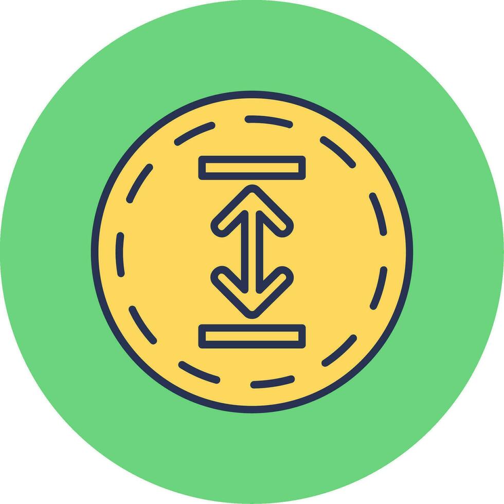 Between Vector Icon