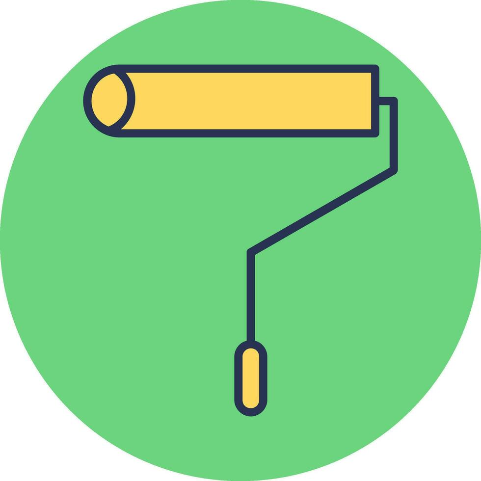 Paint roller Vector Icon