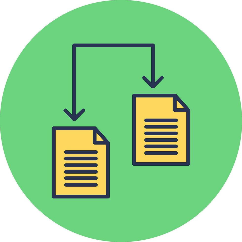 File Sharing Vector Icon