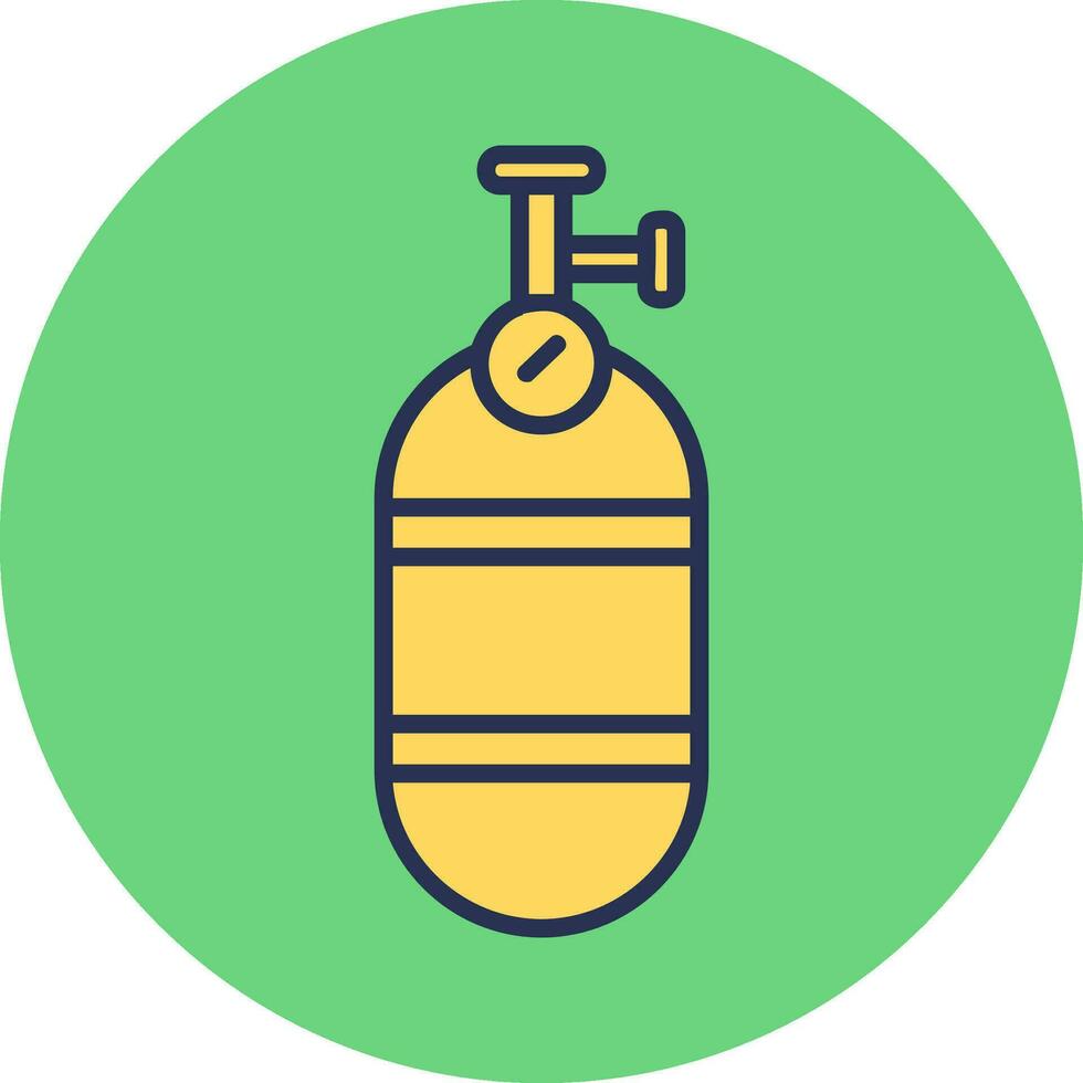 Oxygen Tank Vector Icon