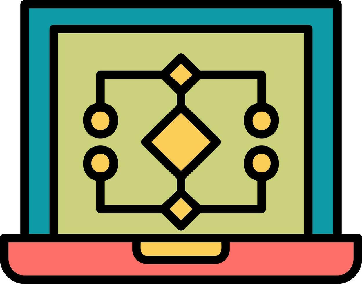 Data Model Vector Icon