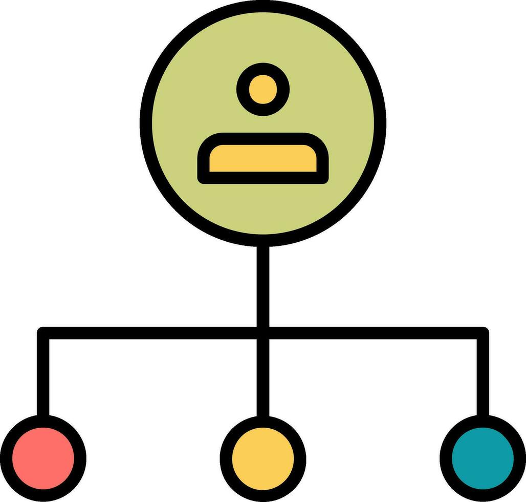 Hierarchical Vector Icon