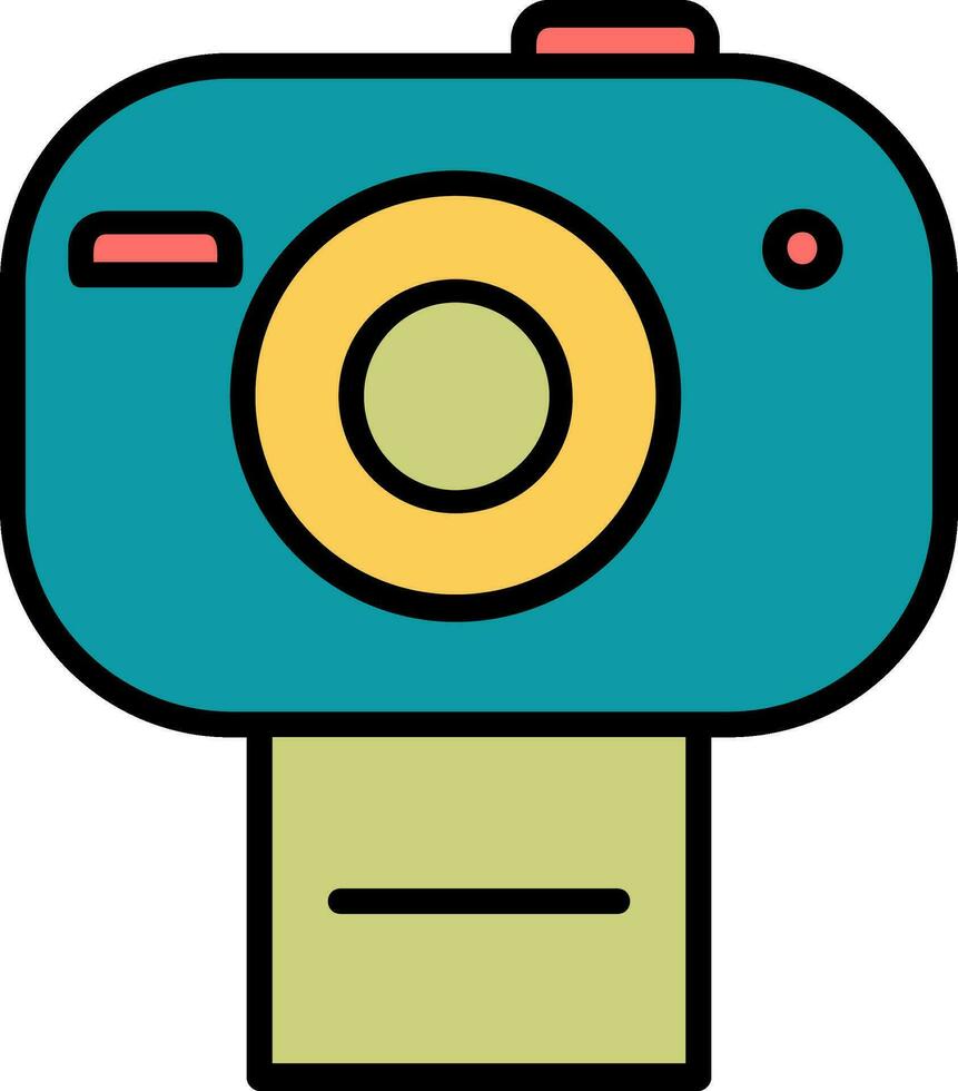 Photo Camera Vector Icon