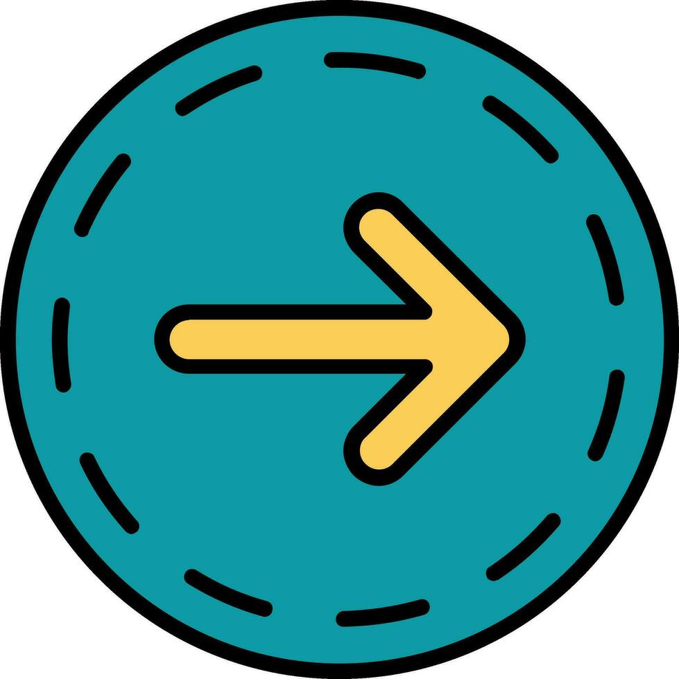 Right Arrow Vector Icon