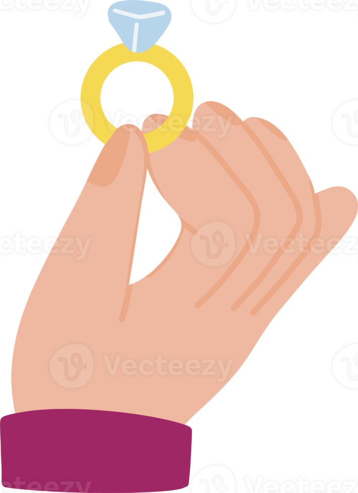 Ring for valentine day png
