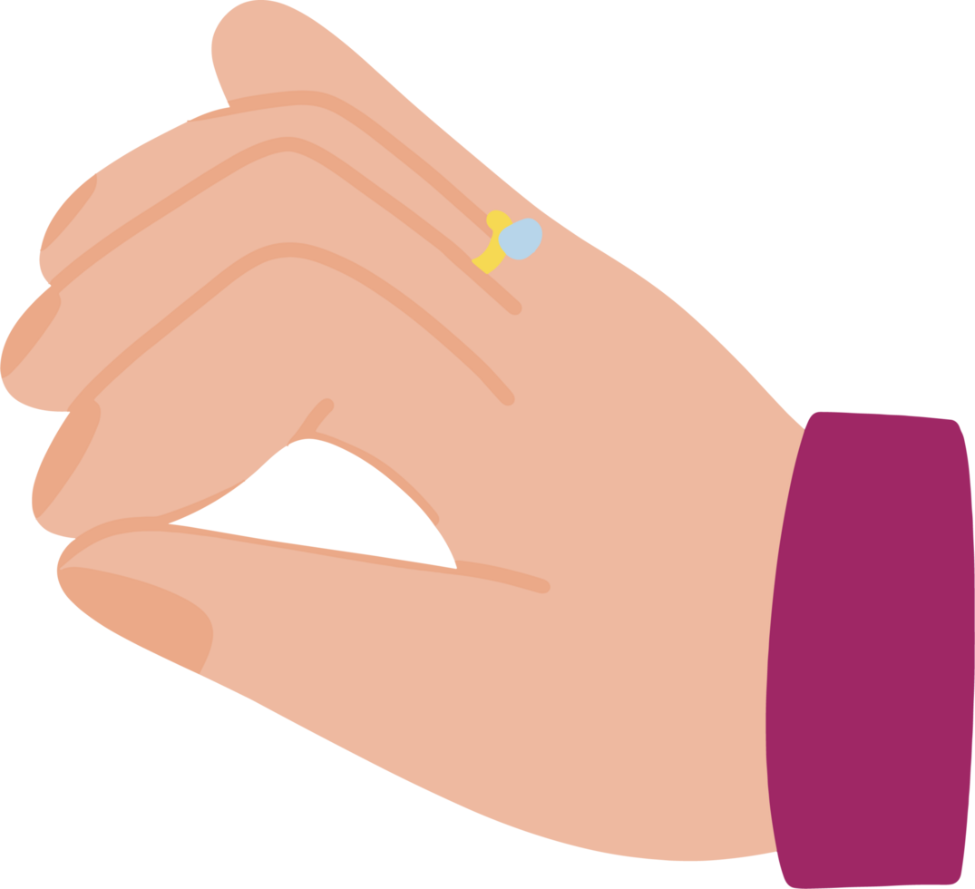 Valentine day ring illustration png