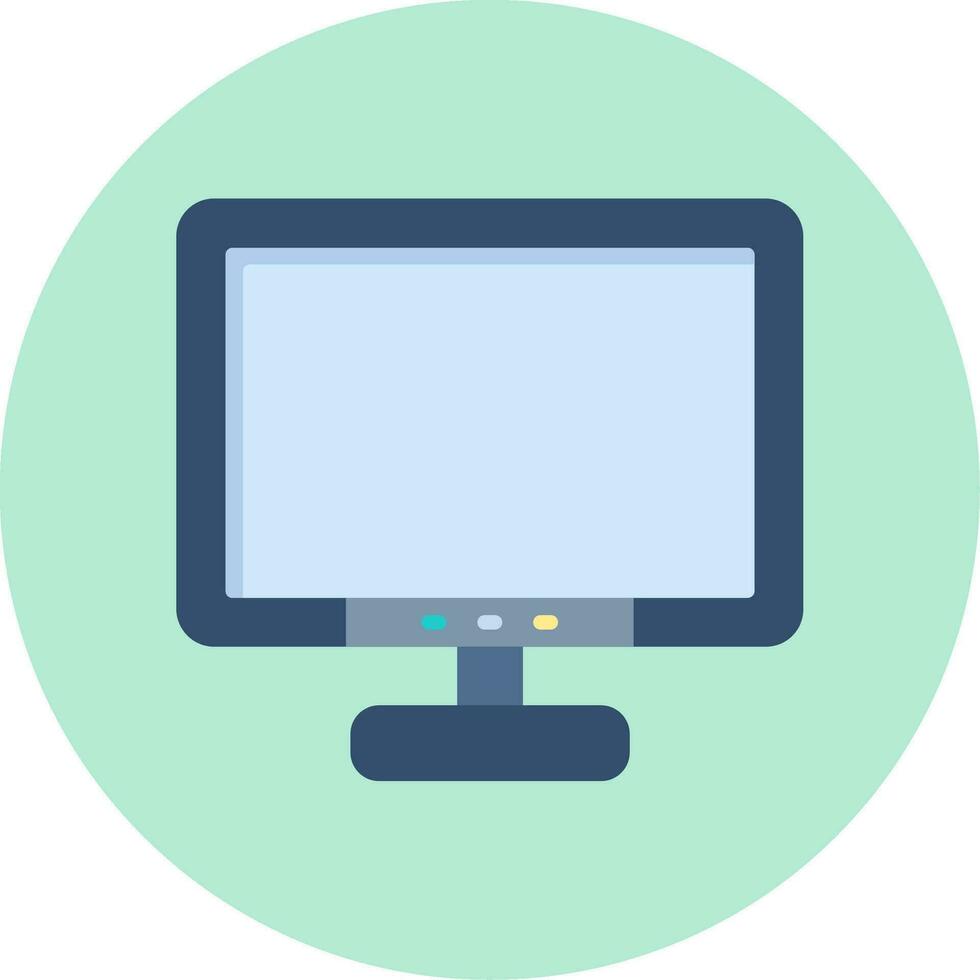 Lcd Vector Icon