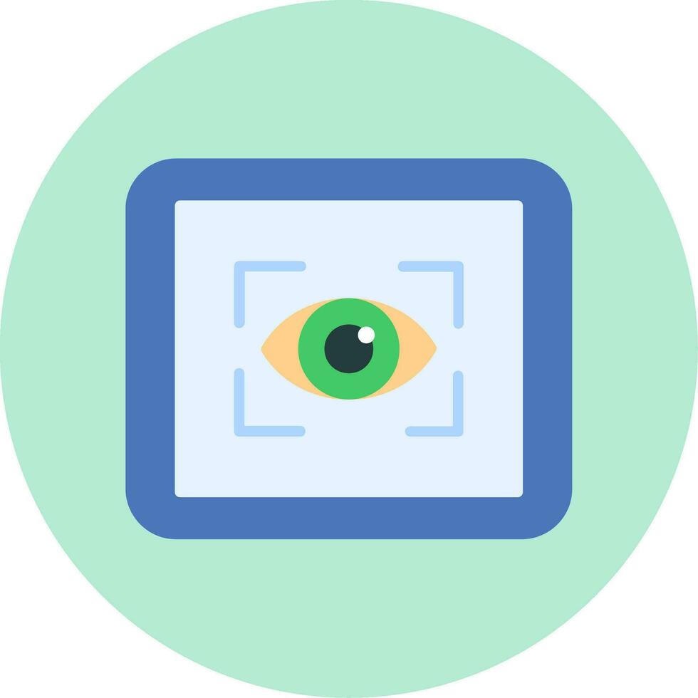Eye Scanner Vector Icon