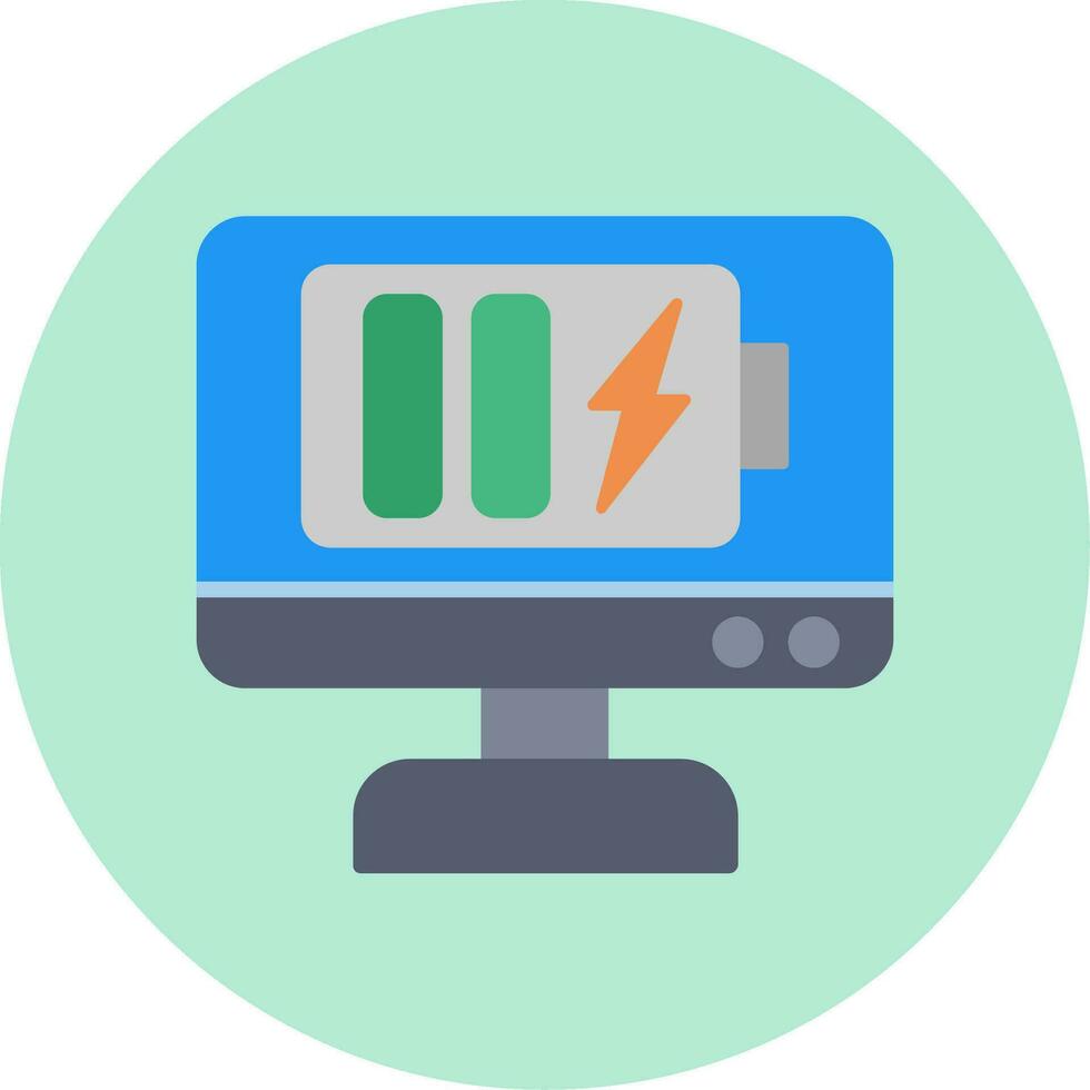 Computer Screen Vector Icon