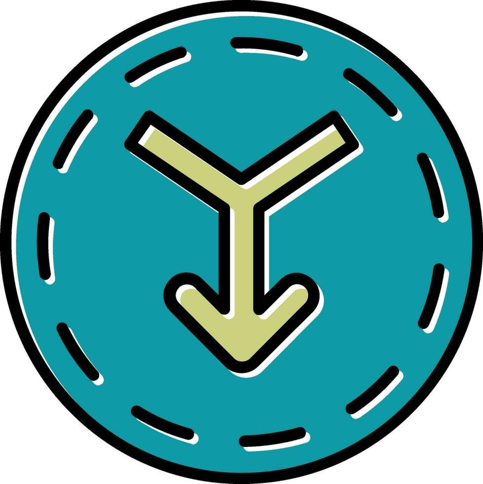 Merge Vector Icon