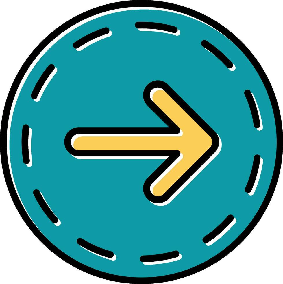 Right Arrow Vector Icon