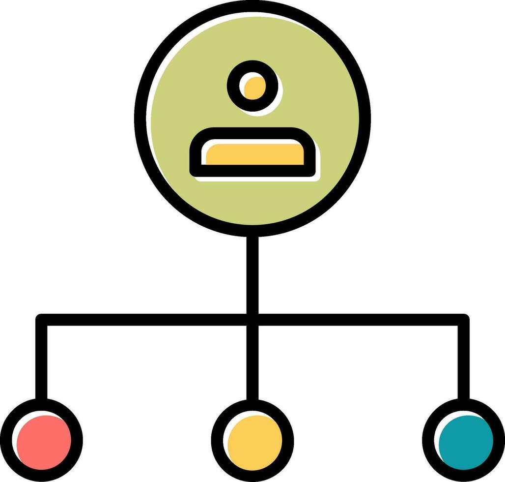 Hierarchical Vector Icon