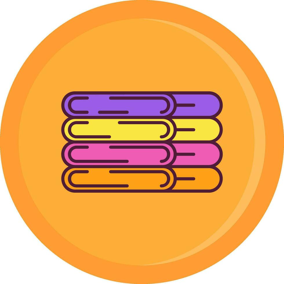 Fabric Line Filled Icon vector