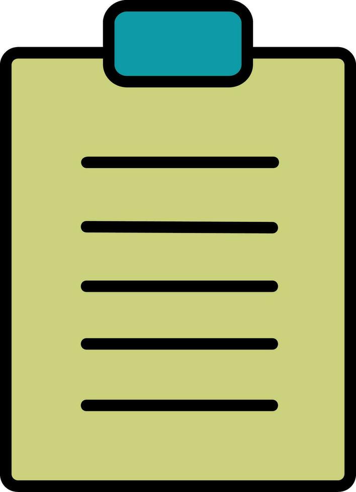 Clip board Vector Icon