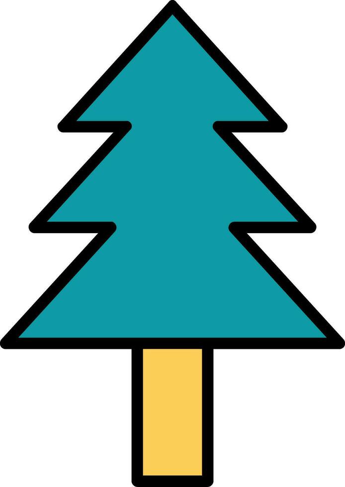 Pine tree Vector Icon