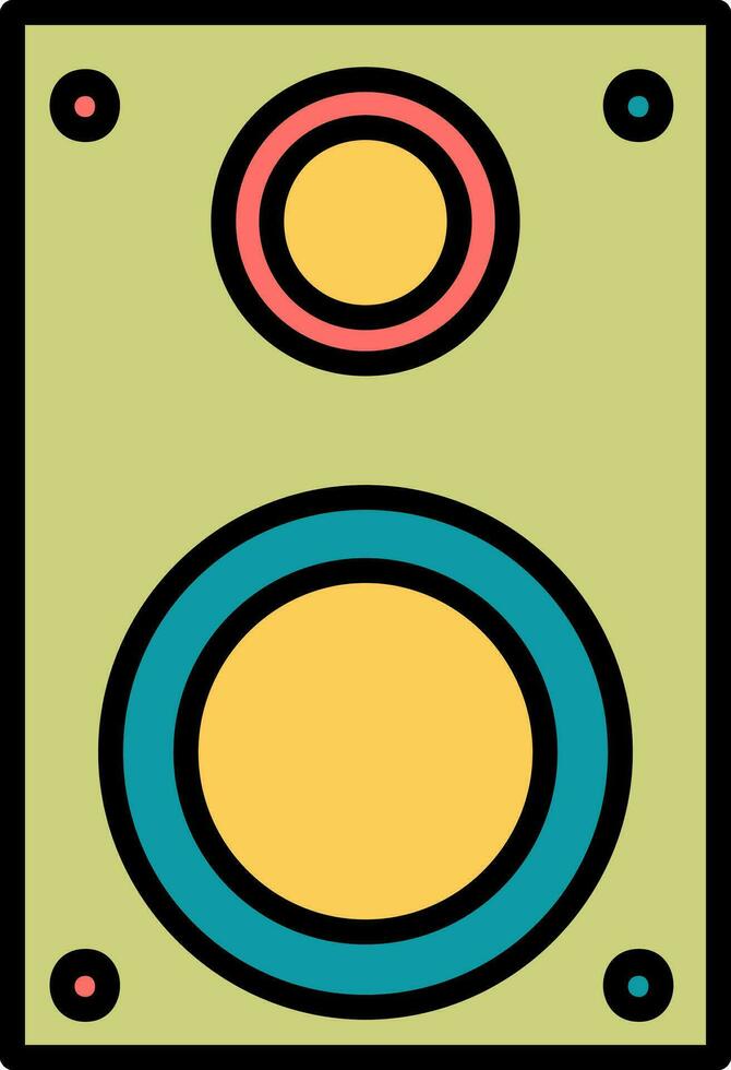 Speakar Vector Icon