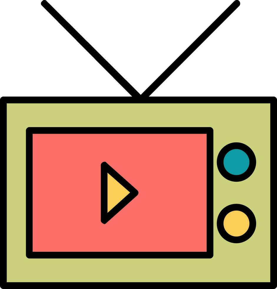 Tv Vector Icon