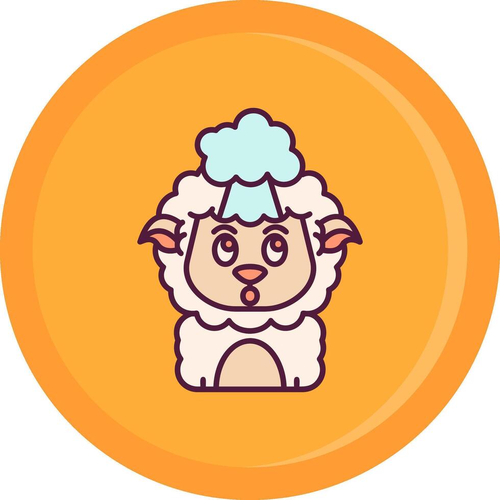 Exploding Line Filled Icon vector