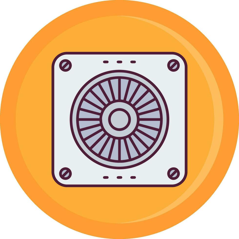 Extractor Line Filled Icon vector