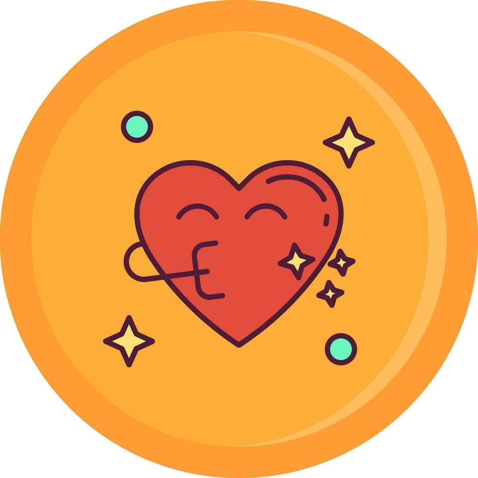 Congratulation Line Filled Icon vector