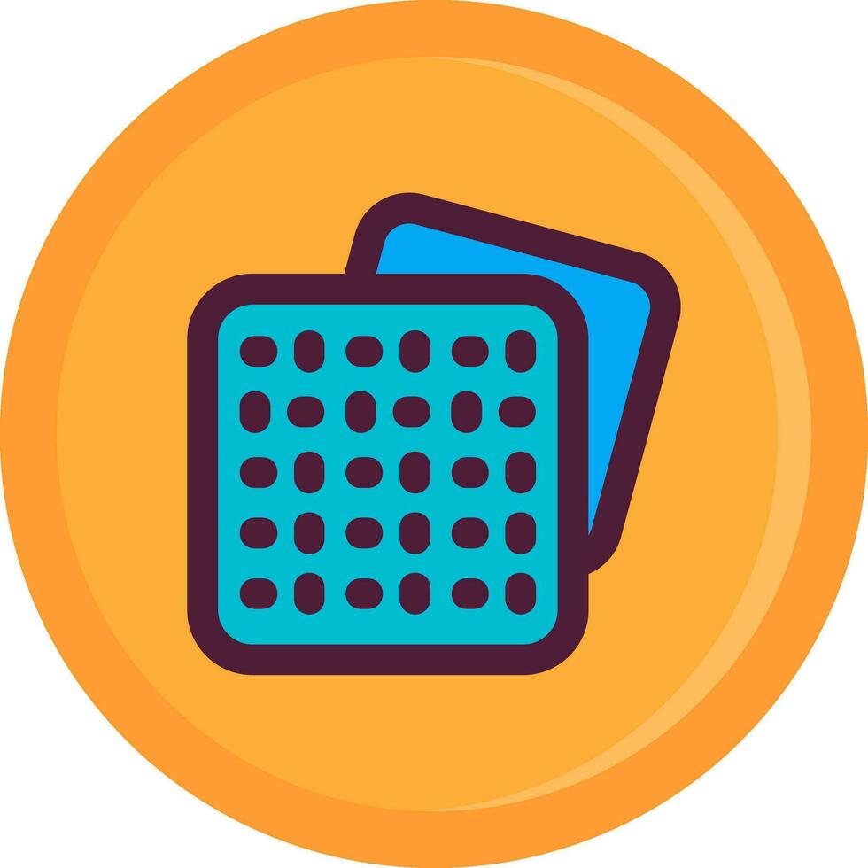 Pattern Line Filled Icon vector