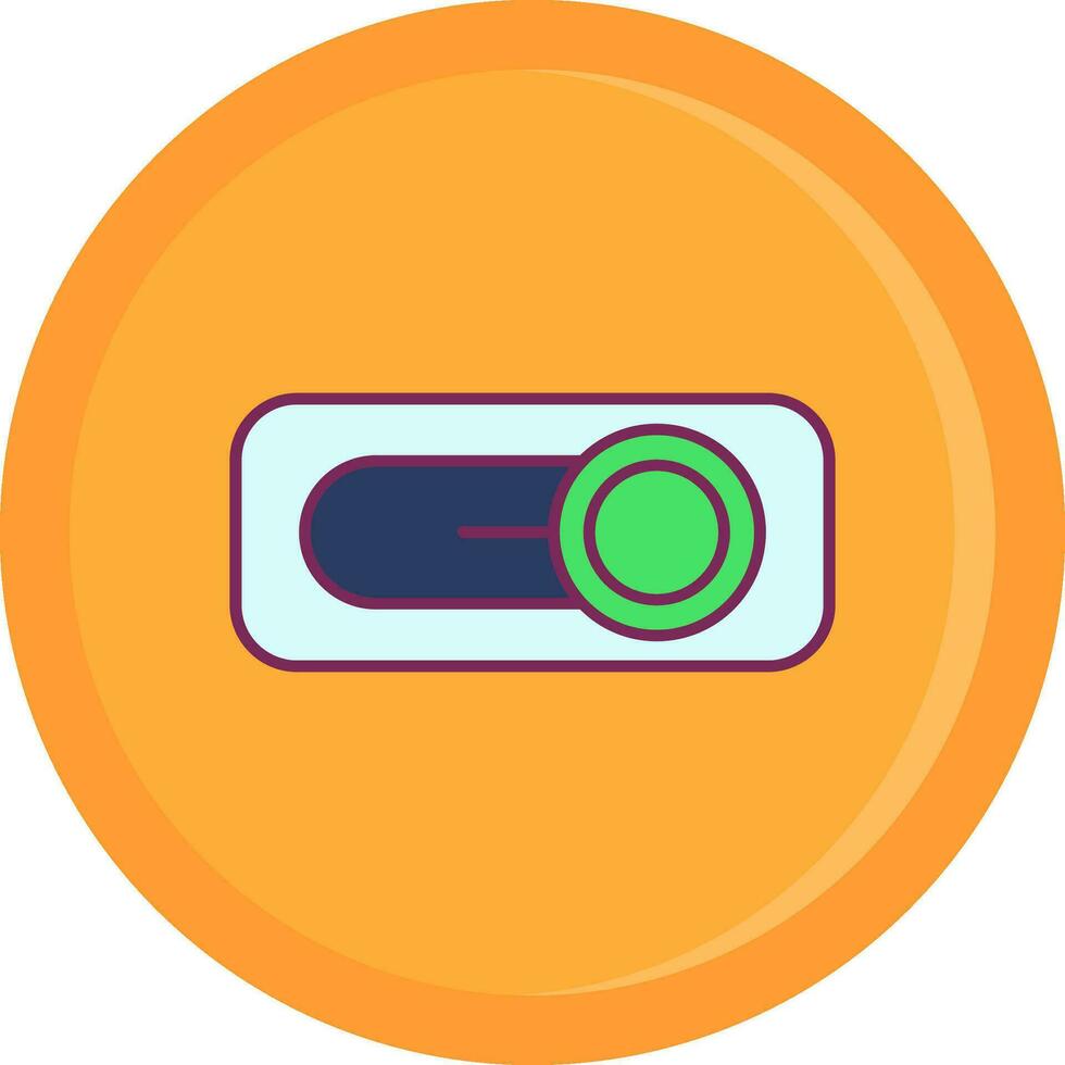 Switch Line Filled Icon vector