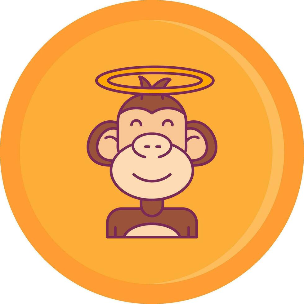Angel Line Filled Icon vector