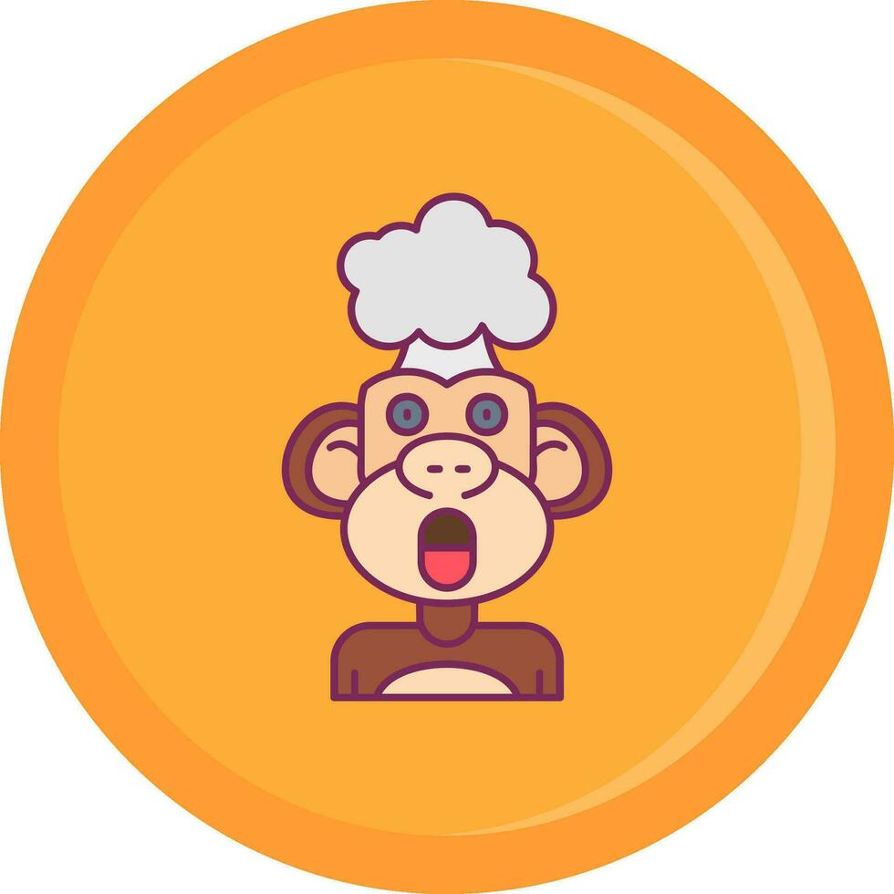Exploding Line Filled Icon vector