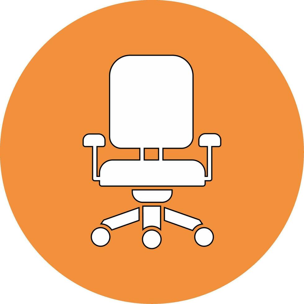 Office Chair Vector Icon